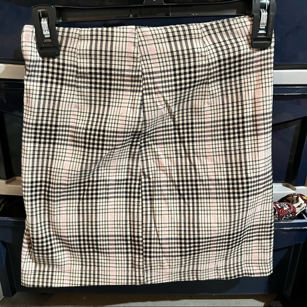Plaid skirt